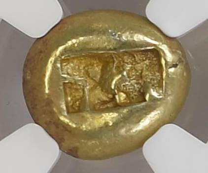 NGC Ch VF 4/5 3/5 リディア王国 トライト(1/3スターテル) エレクトラム 610–546 BC