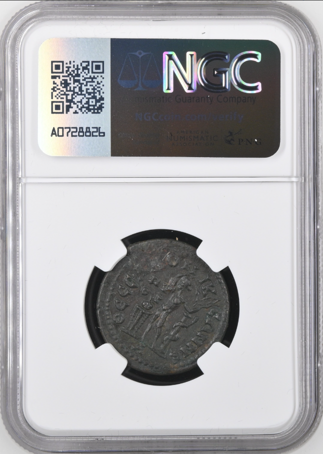 NGC AU 5/5 5/5 古代ローマ帝国 マケドニア テッサロニカ AE25 フィリップス1世 AD244–249