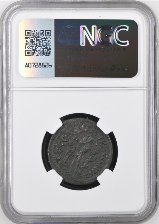 NGC AU 5/5 5/5 古代ローマ帝国 マケドニア テッサロニカ AE25 フィリップス1世 AD244–249