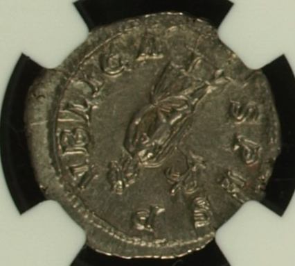 NGC MS 5/5 5/5 古代ローマ帝国 セウェルス・アレクサンデル デナリウス 銀貨 222-235 AD