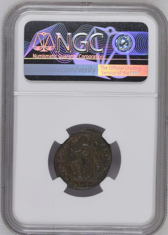 NGC MS 5/5 5/5 古代ローマ帝国 コンスタンティヌス1世 リデュースド・ヌムス 青銅貨 307-337 AD