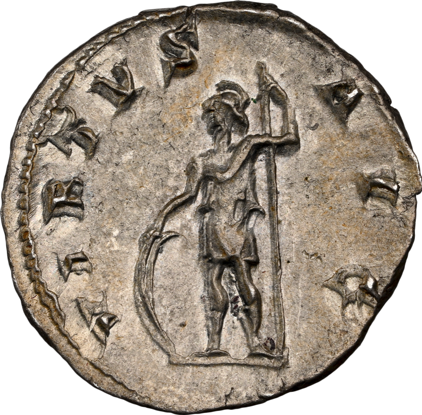 NGC AU 5/5 5/5 古代ローマ帝国 ゴルディアヌス3世 ダブルデナリウス銀貨 238–244 AD