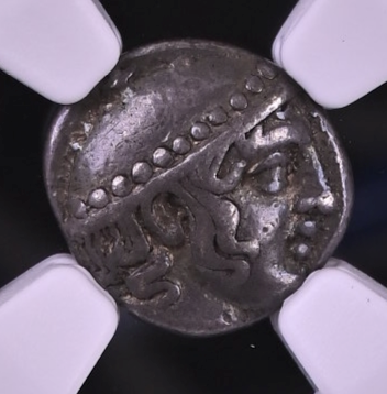 NGC Ch VF 5/5 5/5 古代ギリシャ トラキア・アイノス ディオボル銀貨 c.450–400 BC