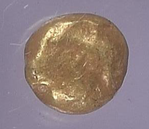 NGC XF 4/5 4/5 古代ギリシャ イオニア 不明ミント ヘミヘクテ金貨（1/12スターテル） c.650–600 BC