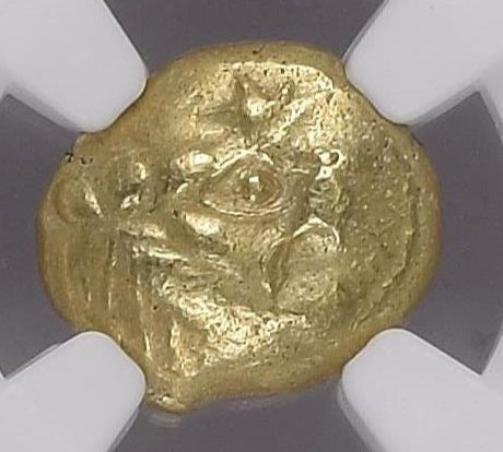 NGC Ch XF 3/5 3/5 リディア王国 トライト（1/3スターテル） エレクトラム 610–546 BC