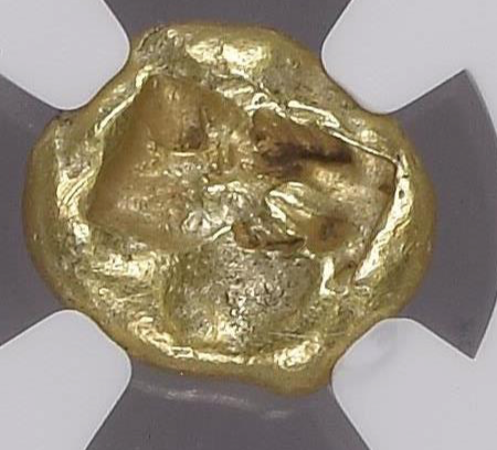 NGC Ch XF 3/5 3/5 リディア王国 トライト（1/3スターテル） エレクトラム 610–546 BC