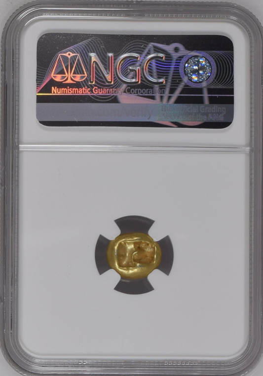 NGC VF 4/5 4/5 リディア王国 トライト（1/3スターテル） エレクトラム c.630–6世紀中頃 BC