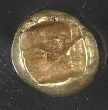 NGC VF 4/5 5/5 リディア王国 ヘミヘクテ（1/12スターテル） エレクトラム 610–546 BC