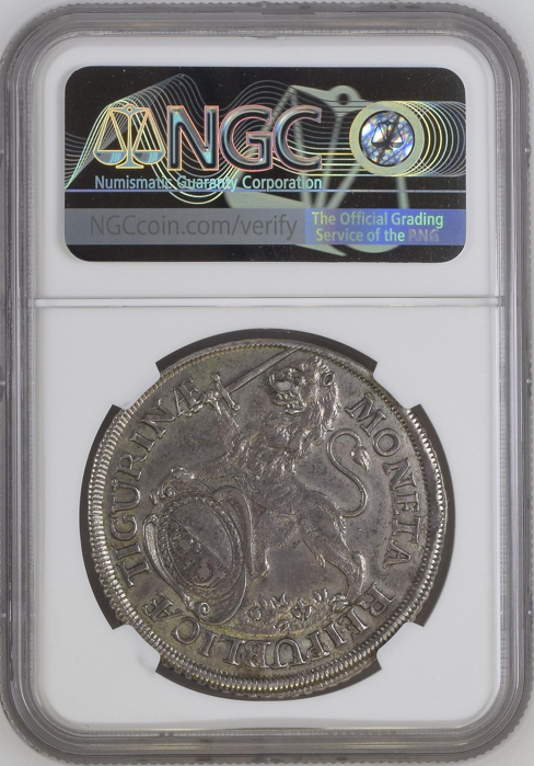 NGC鑑定 AU58 スイス チューリッヒターラー銀貨 1761年 DAV-1791